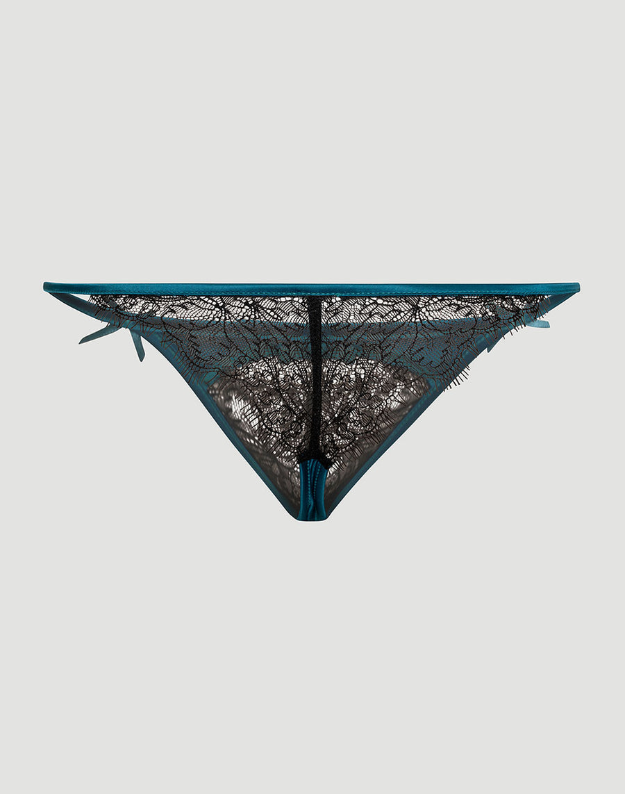 Nymphalis thong - TEMPLE INTIMATES Luxe Lingerie